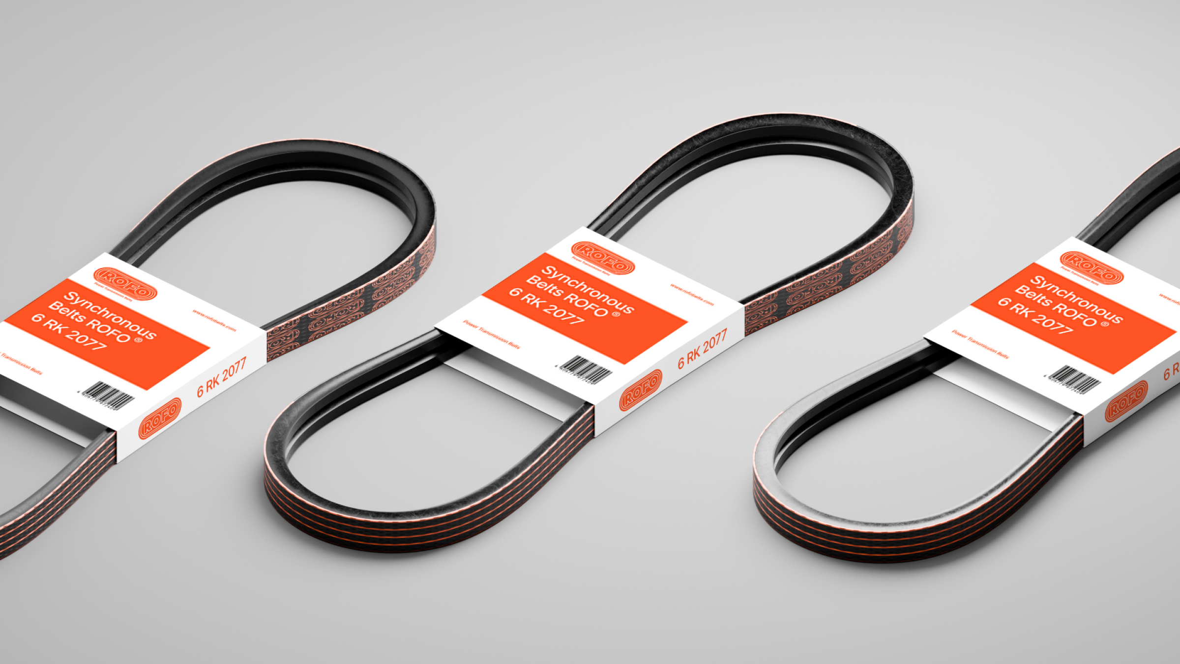 12 ROFO Belts packaging